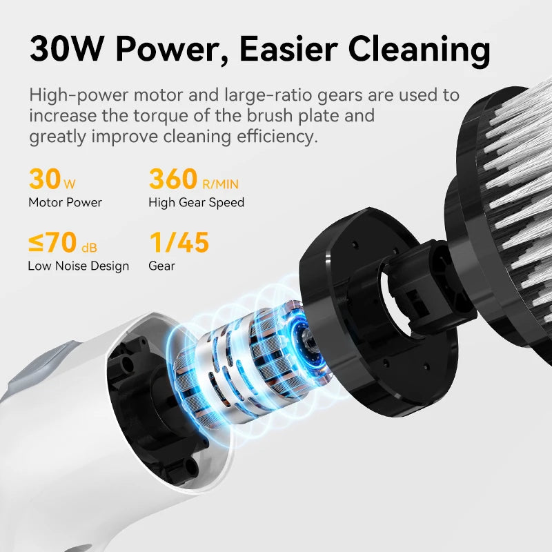 PowerScrub™ Cordless Electric Cleaning Brush